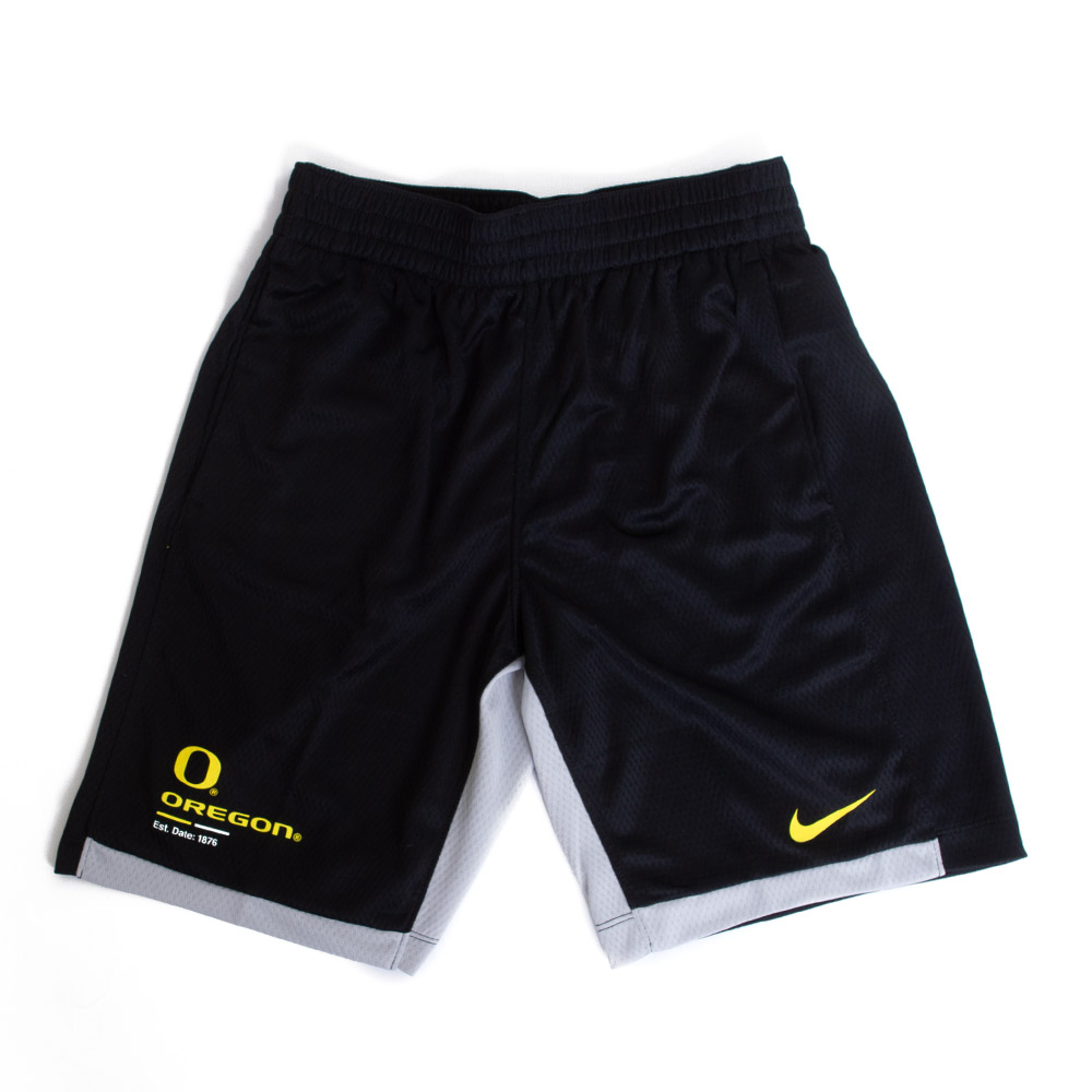 Fighting Duck, Nike, Black, Shorts, Polyester, Kids, Youth, 541355